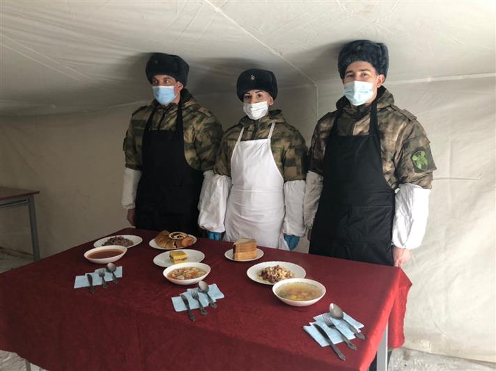 В богородском соединении Росгвардии состоялся конкурс поваров