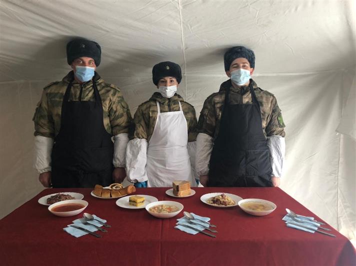 В богородском соединении Росгвардии состоялся конкурс поваров