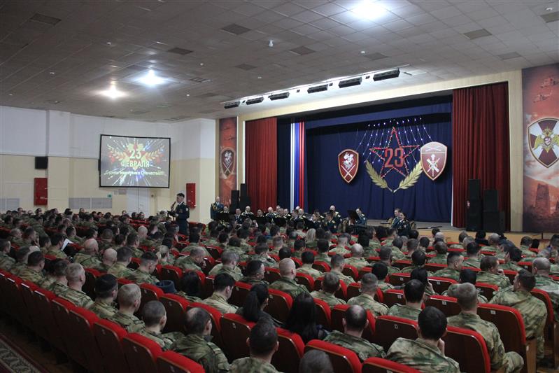 На Северном Кавказе Росгвардия проводит мероприятия в преддверии Дня защитника Отечества