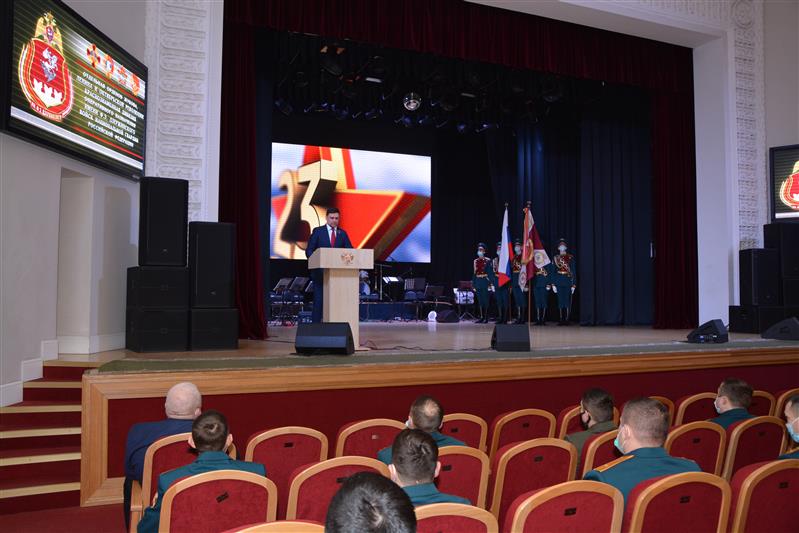 Торжественное мероприятие по случаю Дня защитника Отечества прошло в дивизии имени Дзержинского