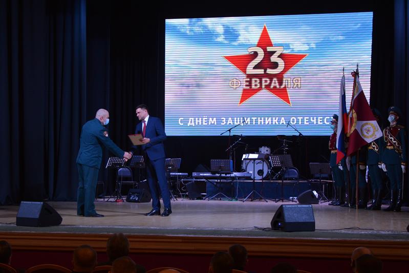 Торжественное мероприятие по случаю Дня защитника Отечества прошло в дивизии имени Дзержинского