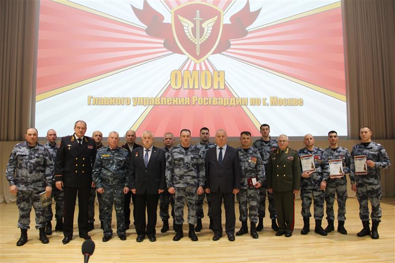В столичном главке Росгвардии состоялось торжественное мероприятие, посвященное Дню защитника Отечества