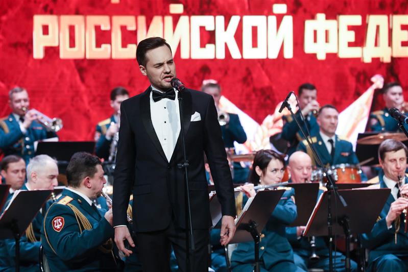 Образцово-показательный оркестр Росгвардии дал  благотворительный концерт для военных врачей и специалистов института имени Н.Ф. Гамалеи