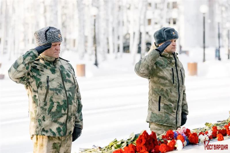 В Уральском округе Росгвардии проходят мероприятия, посвященные победе в Сталинградской битве (видео)