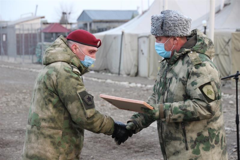 Командующий ОГВ(с) поздравил военнослужащих отряда спецназначения с окончанием служебной командировки
