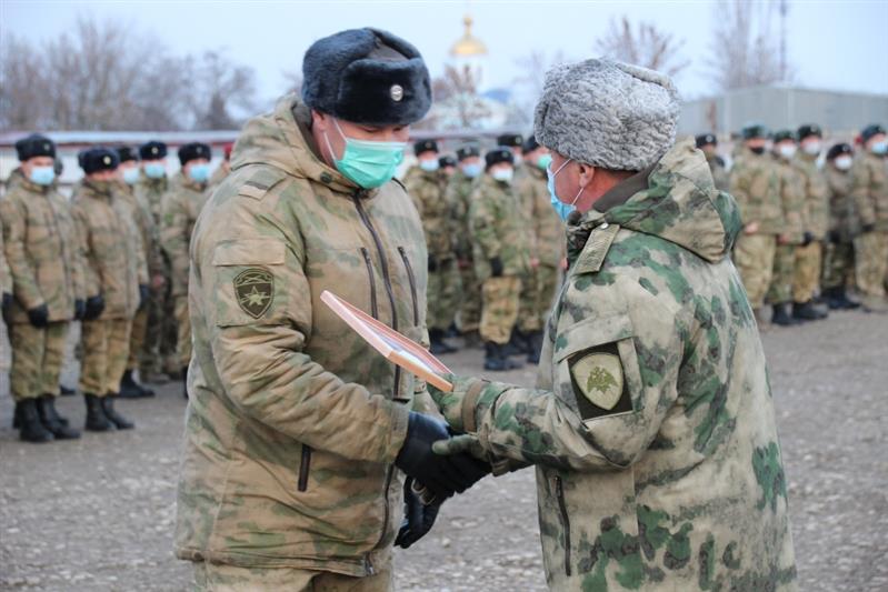 Командующий ОГВ(с) поздравил военнослужащих отряда спецназначения с окончанием служебной командировки