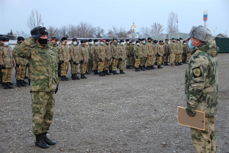 Командующий ОГВ(с) поздравил военнослужащих отряда спецназначения с окончанием служебной командировки