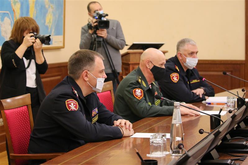В Ставрополе представлен новый руководитель краевого управления Росгвардии 