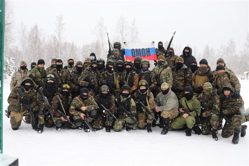 Сотрудники марийского ОМОН отметили свое 28-летие