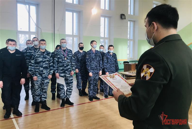 В Управлении Росгвардии по Свердловской области определили лучших шахматистов (видео)