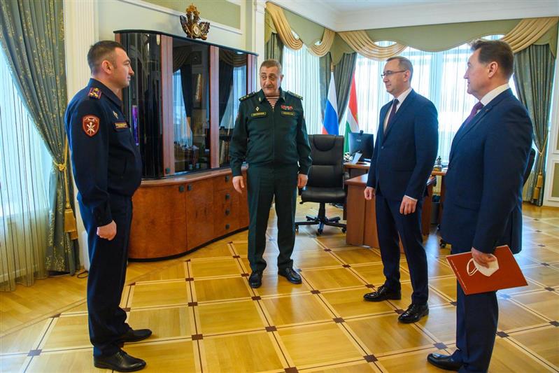 Личному составу Управления Росгвардии по Калужской области представили нового руководителя 