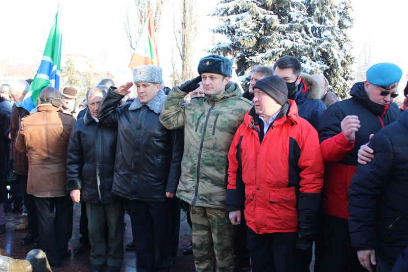 Росгвардейцы Центрального округа приняли участие в мероприятиях, приуроченных к 32-й годовщине вывода советских войск из Афганистана