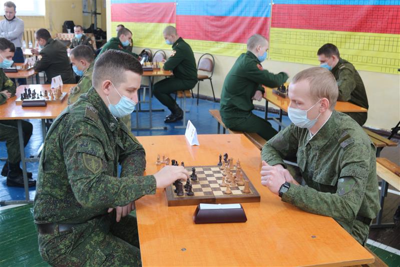 В саровском соединении войск национальной гвардии состоялся чемпионат по шахматам