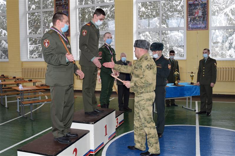 В саровском соединении войск национальной гвардии состоялся чемпионат по шахматам