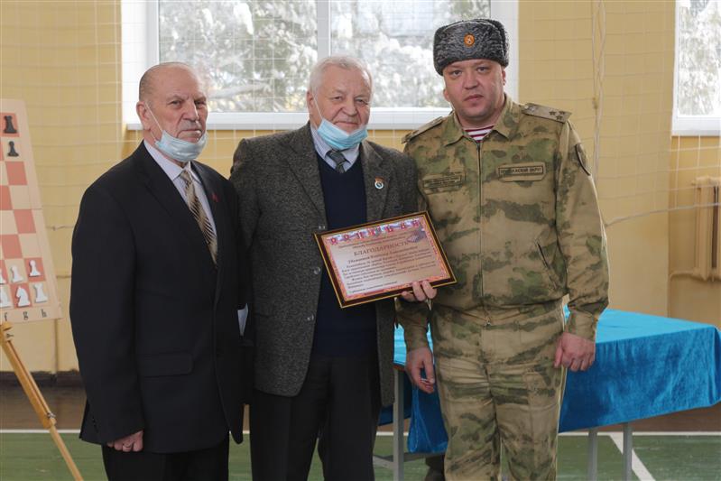 В саровском соединении войск национальной гвардии состоялся чемпионат по шахматам