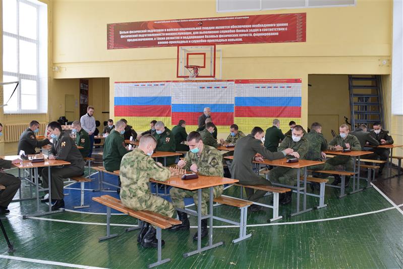 В саровском соединении войск национальной гвардии состоялся чемпионат по шахматам