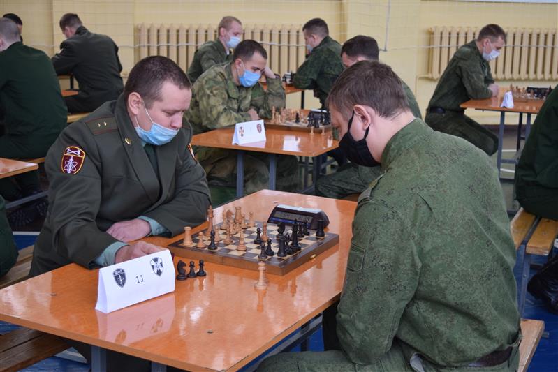 В саровском соединении войск национальной гвардии состоялся чемпионат по шахматам
