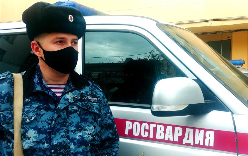 Сотрудники Росгвардии  в Севастополе пресекли противоправные действия  нетрезвого водителя