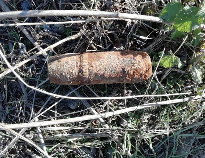 На Кубани взырвотехники ОМОН Росгвардии обезвредили артиллерийский снаряд и минометную мину времен войны