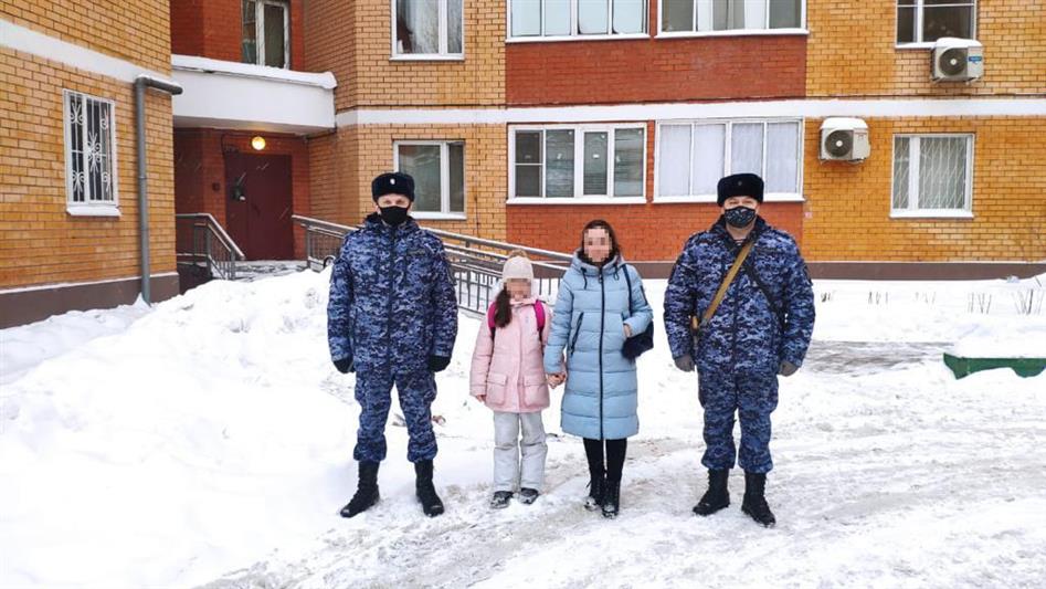 Столичные  росгвардейцы нашли и вернули родителям пропавшего ребенка