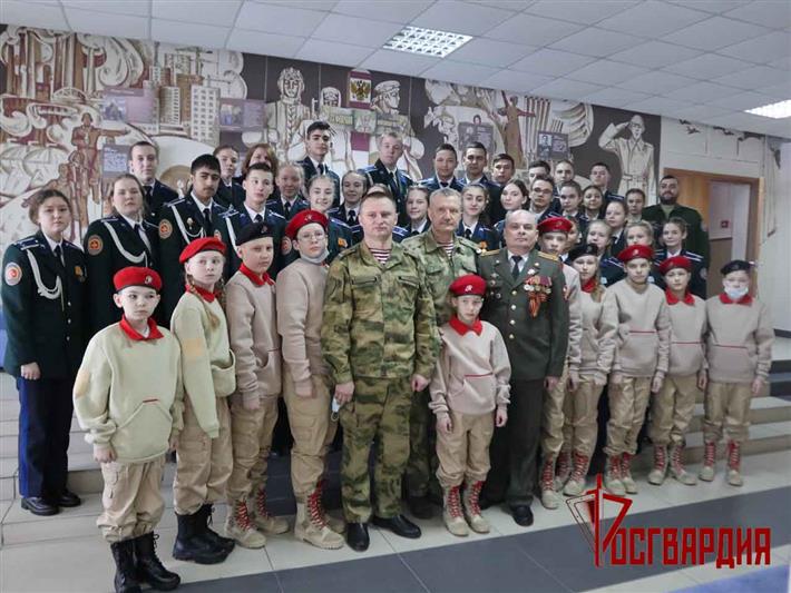 В День защитника Отечества в Уральском округе Росгвардии проходят праздничные  мероприятия 