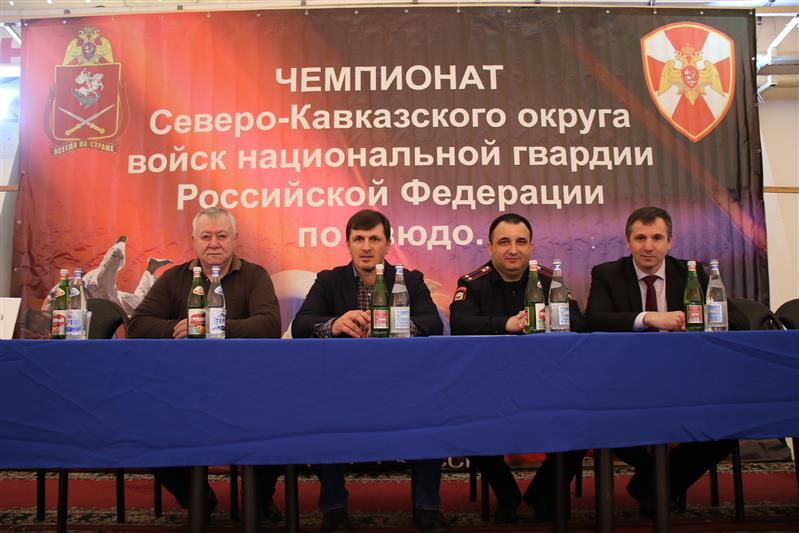 В Кабардино-Балкарии прошел чемпионат Северо-Кавказского округа Росгвардии по дзюдо