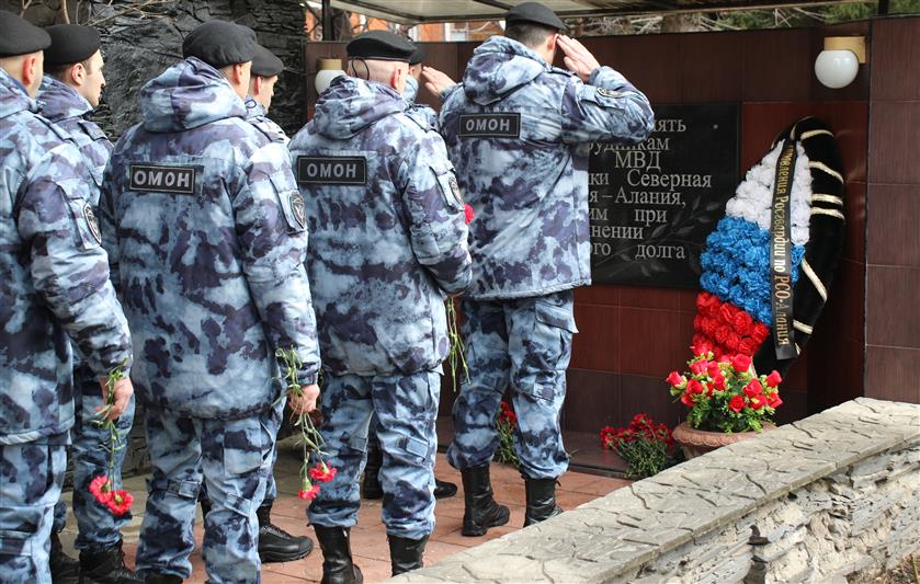 В Северной Осетии прошли торжественные мероприятия, посвященные Дню Росгвардии 