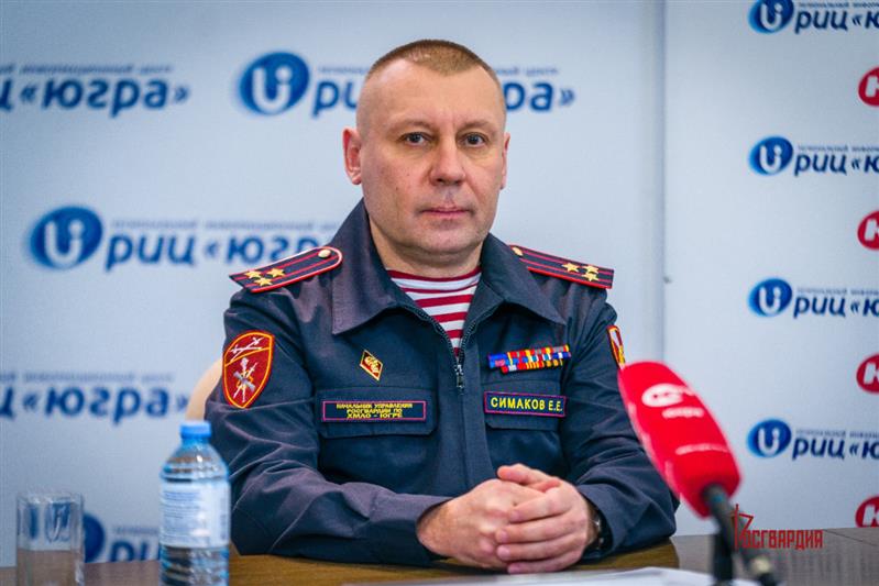 В Югре состоялась пресс-конференция начальника окружного управления Росгвардии