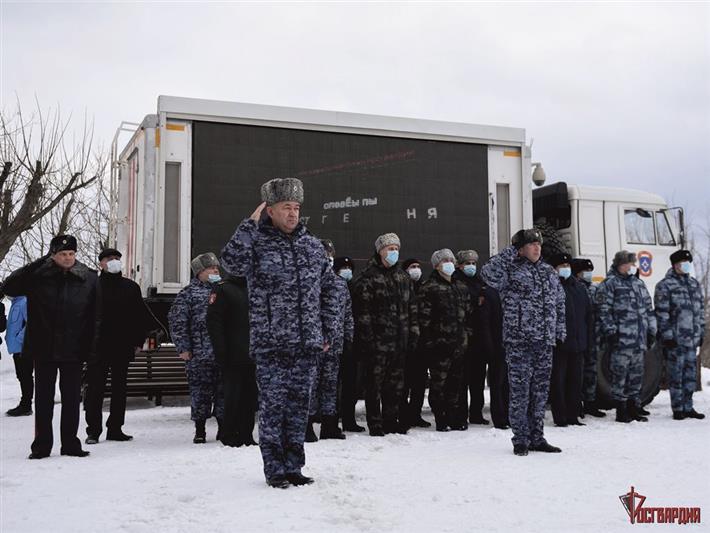 Торжественные мероприятия, посвященные Дню войск национальной гвардии России, прошли в Сибирском округе Росгвардии