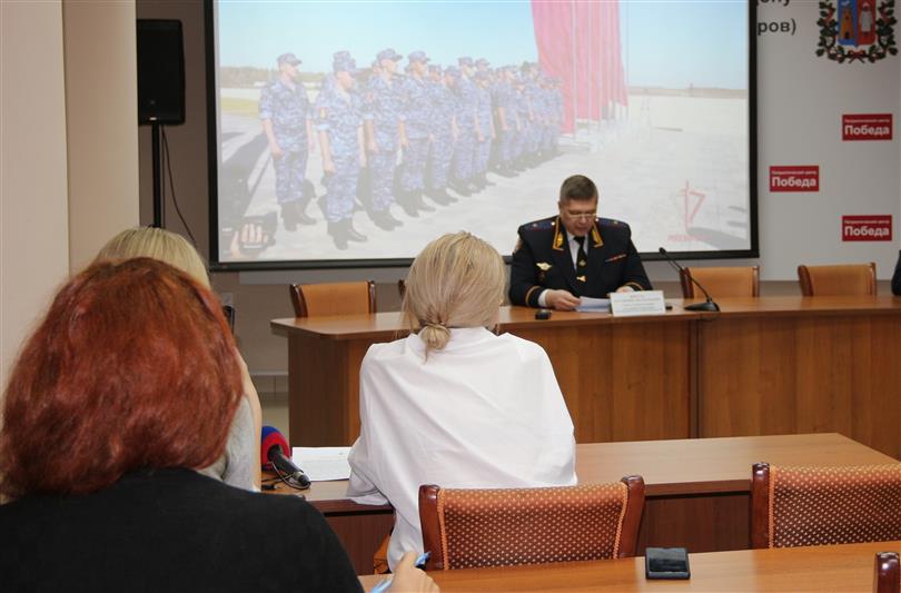 В Ростове-на-Дону состоялся брифинг руководителя областного управления Росгвардии