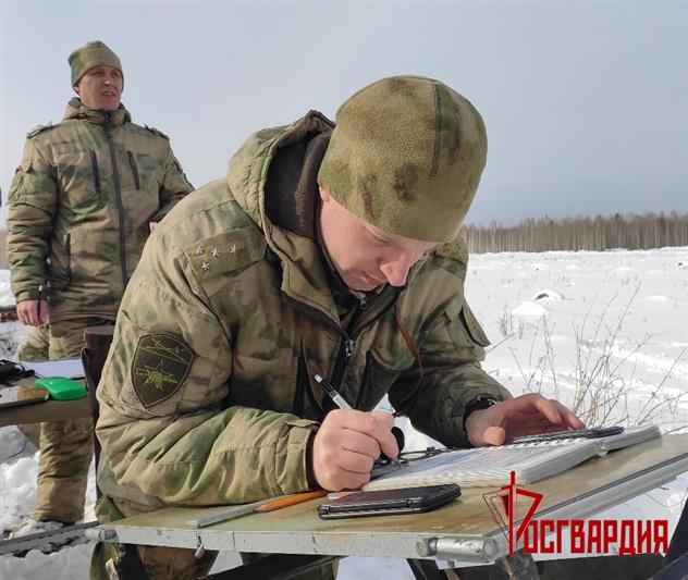 В Уральском округе Росгвардии определились лучшие офицеры артиллерии