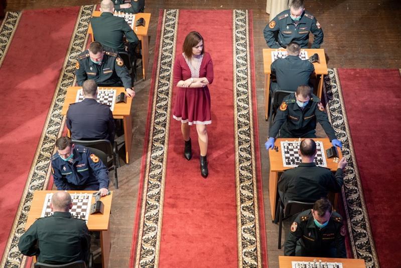 В Росгвардии состоялось первенство по шахматам