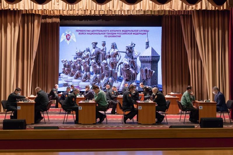 В Росгвардии состоялось первенство по шахматам
