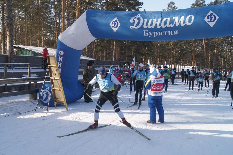 Росгвардейцы победили на чемпионате «Динамо» Бурятии по лыжным гонкам