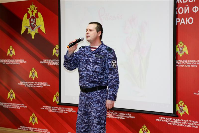 В Северо-Кавказском округе Росгвардии прошли мероприятия в преддверии Международного женского дня