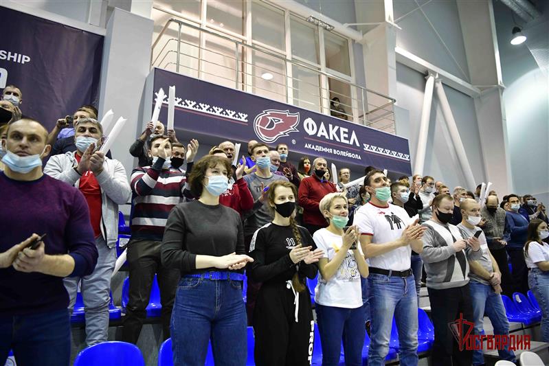 Росгвардия обеспечивает правопорядок на чемпионате России по волейболу в Лабытнанги