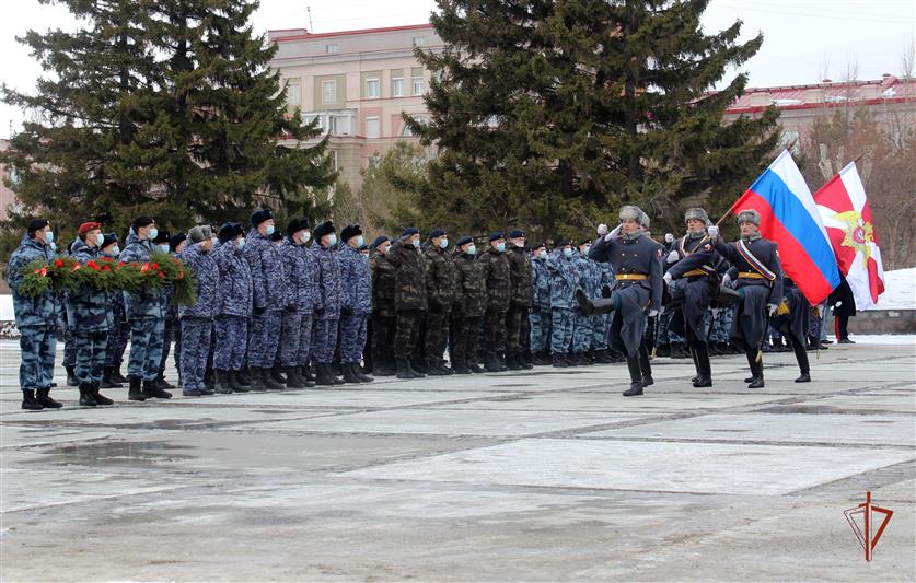 Торжественные мероприятия, посвященные Дню войск национальной гвардии России, прошли в Сибирском округе Росгвардии