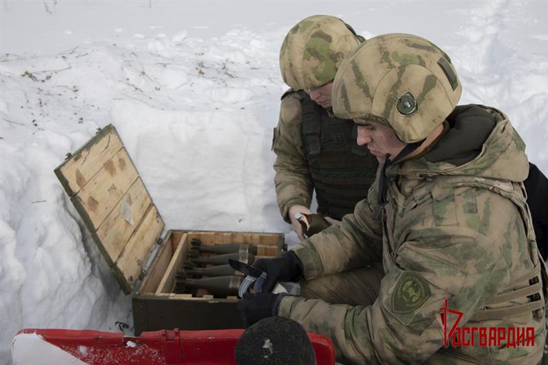 В Уральском округе  Росгвардии состоялся сбор арткорректировщиков спецназа (видео)