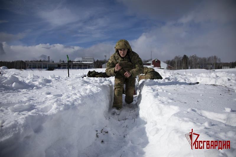 В Уральском округе  Росгвардии состоялся сбор арткорректировщиков спецназа (видео)