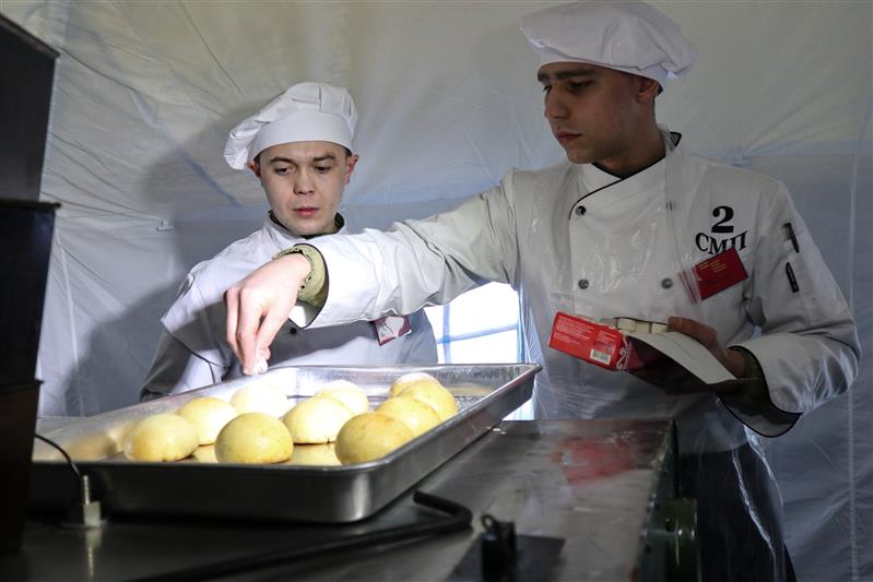 В Северо-Западном округе Росгвардии завершился конкурс специалистов продовольственной службы