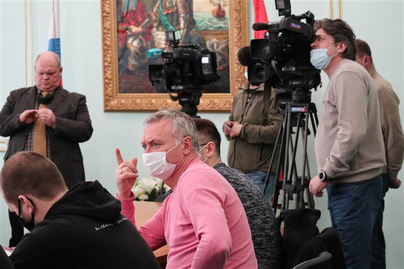  В Северо-Западном округе Росгвардии прошла итоговая пресс-конференция 