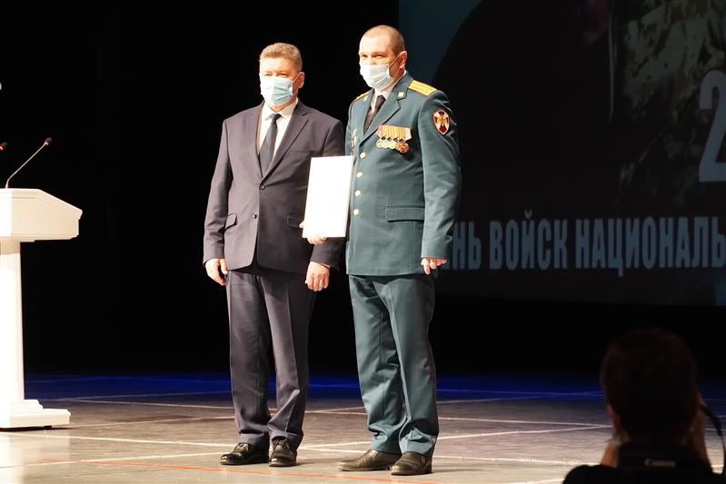 Праздничные мероприятия ко Дню войск национальный гвардии прошли в Центральном Федеральном округе