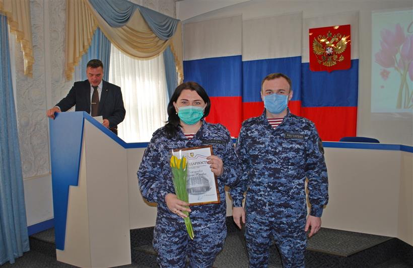 В Южном округе Росгвардии прошли мероприятия к Международному женскому дню
