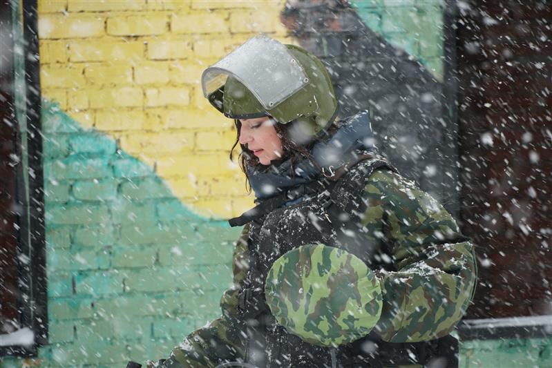 Представители СМИ Оренбуржья приняли участие в акции областного управления Росгвардии «Испытано на себе» 