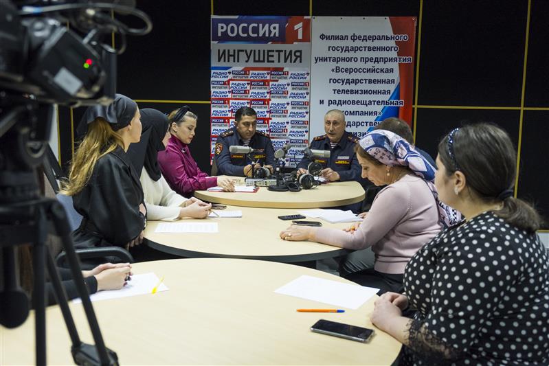 Представители Управления Росгвардии по Республике Ингушетия приняли участие в пресс-конференции, посвященной Дню войск национальной гвардии