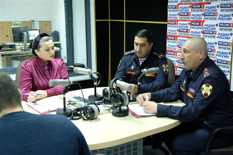 Представители Управления Росгвардии по Республике Ингушетия приняли участие в пресс-конференции, посвященной Дню войск национальной гвардии