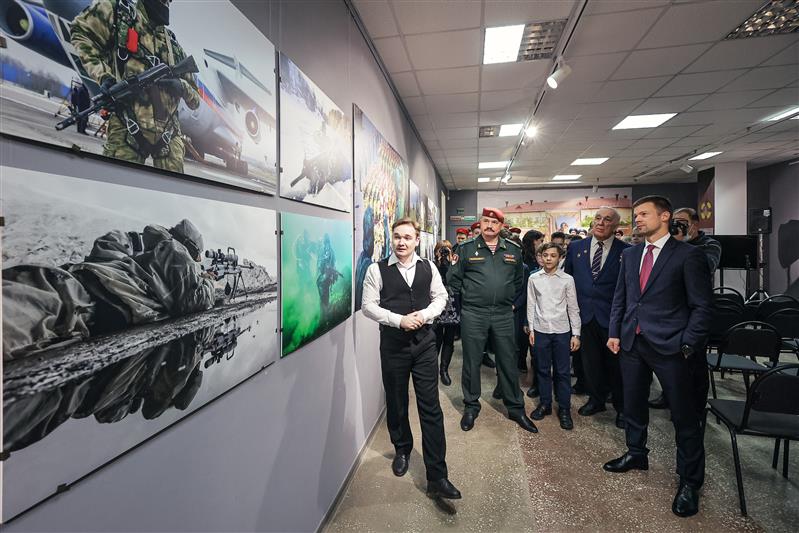 В Балашихе открылась фотовыставка, посвященная 210-летию со дня образования войск правопорядка