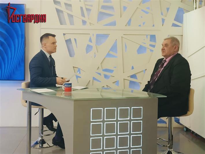 Ветеран авиационной эскадрильи Росгвардии в прямом эфире телеканала «Россия 24» рассказал о становлении авиации в Иркутске (видео)