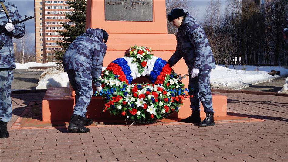 В Подмосковье почтили память погибших бойцов сергиево-посадского ОМОН