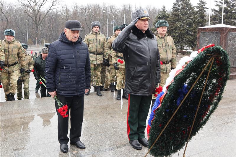 В Ростове-на-Дону прошли памятные мероприятия, приуроченные ко Дню Росгвардии